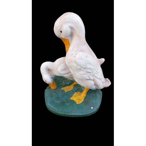 97 - CAST METAL DUCK DOOR STOP 8