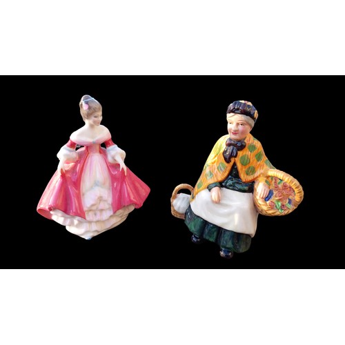 102 - 2 SMALL COLLECTIBLE ROYAL DOULTON FIGURINES 4