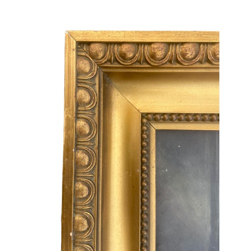 127 - A GILT FRAMED VICTORIAN PORTRAIT 26X22