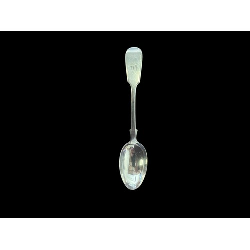 232 - A VICTORIAN EXETER SILVER TEASPOON WEIGHS 18.7G