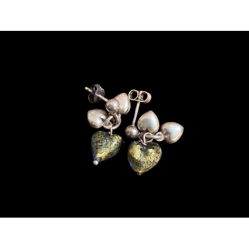 234 - 3 SET OF SILVER EARRINGS