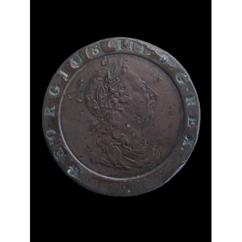 237 - A GEORGIAN 1797 COIN