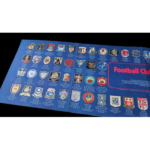 418 - COMPLETE ESSO COLLECTION FOOTBALL CLUB FOIL BADGES