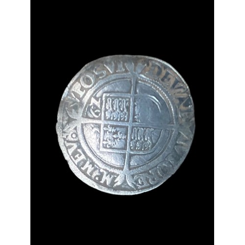 484 - AN ELIZABETH 1ST SILVER COIN