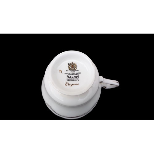 608 - A 44 PIECE ELEGANCE TEA SERVICE BY PARAGON