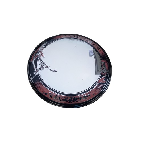 634 - A VINTAGE CONVEX MIRROR 18