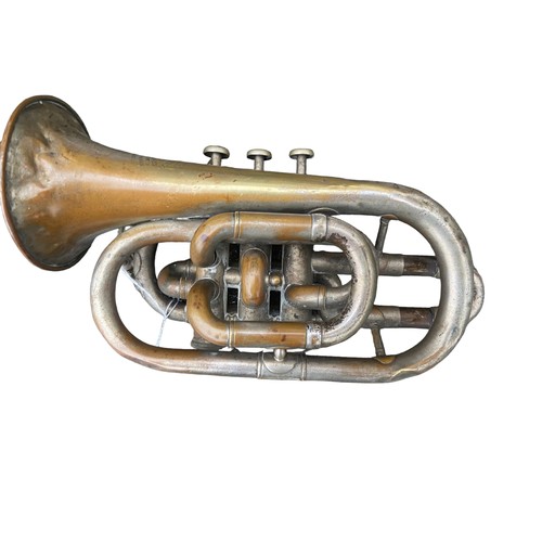 661 - A TRUMPET PRESENTED TO Mr S . EARLEY BY THE BELFAST CITY TRAMWAYS  MILITARY BAND