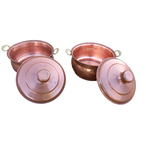 78 - 2 COPPER AND BRASS POTS 7