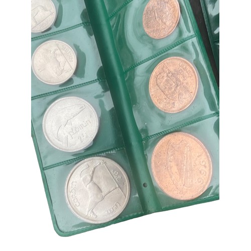 215 - 2 SETS OF 1966 CASED EIRE COINS (8 PIECE SETS)