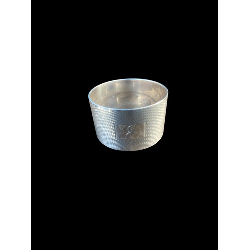 247 - CHESTER SILVER NAPKIN RING 27gms