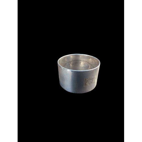 247 - CHESTER SILVER NAPKIN RING 27gms