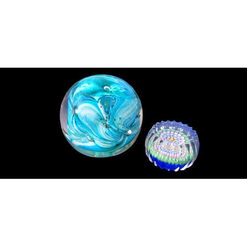 23 - 2 COLLECTIBLE PAPERWEIGHTS