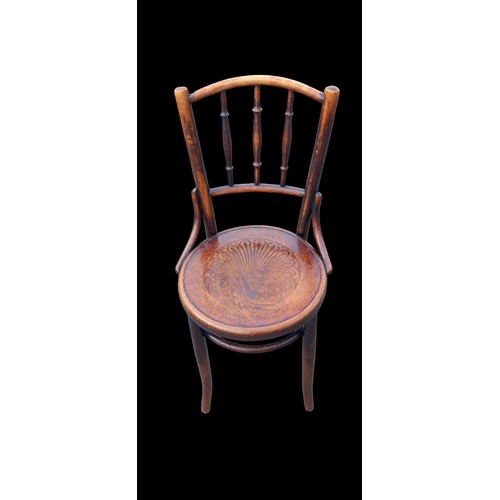 38 - A NEAT BENTWOOD CHAIR