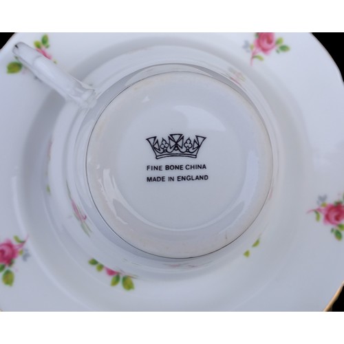 89 - PART BONE CHINA TEA SERVICE