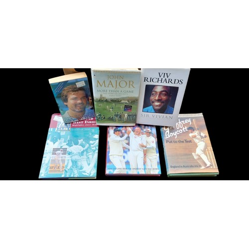 171 - LARGE LOT OF CRICKET RELATED BOOKS