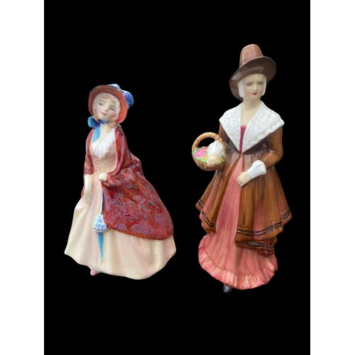 235 - ROYAL DOULTON PAISLEY & 1 OTHER FIGURINE