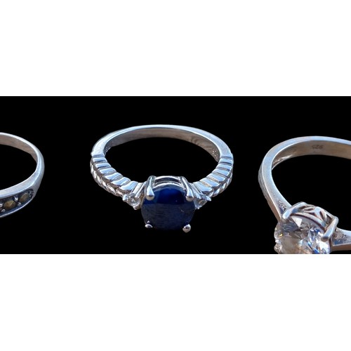 237 - 3 SILVER RINGS