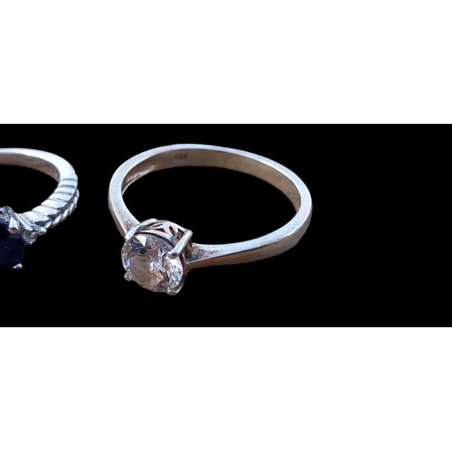 237 - 3 SILVER RINGS