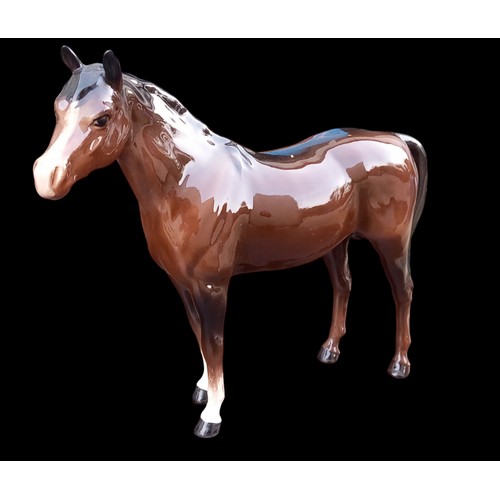240 - A BESWICK BROWN HORSE 9x7