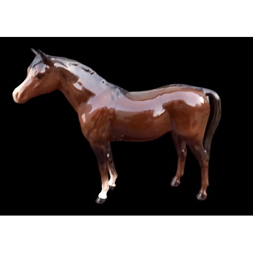 240 - A BESWICK BROWN HORSE 9x7