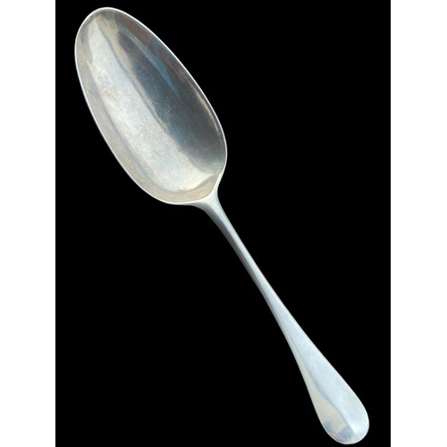276 - AN EARLY LONDON SILVER SPOON 63grm