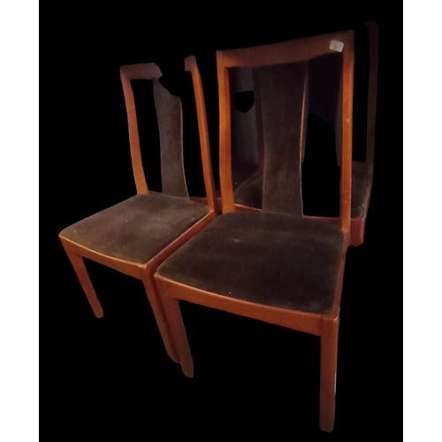 77 - 4 MID CENTURY CHAIRS