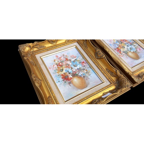 283 - PAIR OF OIL PAINTINGS IN GILT FRAMES