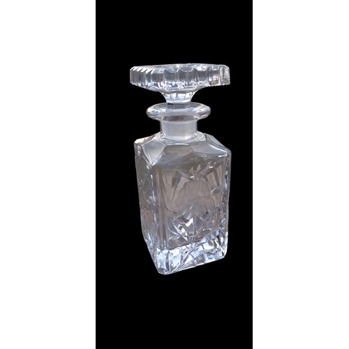 291 - 3 MIXED QUALITY CRYSTAL DECANTERS