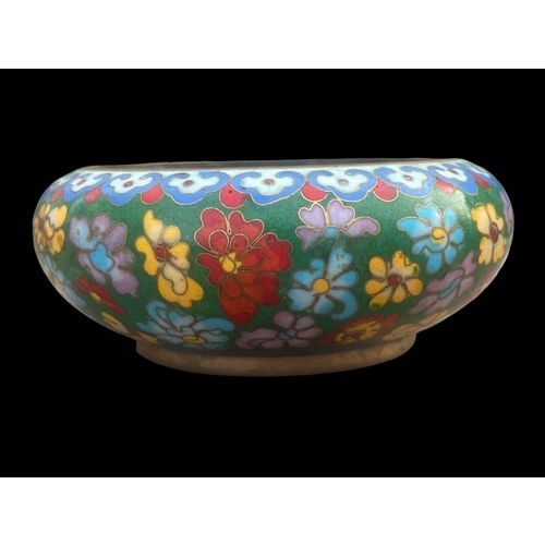 66 - A VINTAGE CLOISONNE POT