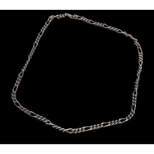 537 - HEAVY SILVER CHAIN 25