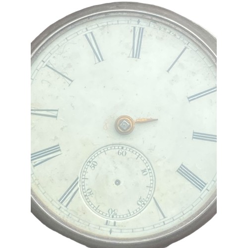 578 - A BEAUTIFULLY HALLMARKED CHESTER SILVER POCKET WATCH DATED 1901 BY THOMAS RICHARD ARNOTT (MISSING GL... 