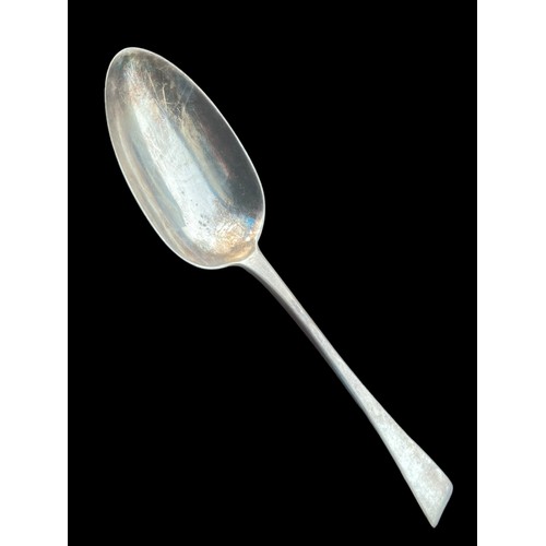 549 - A VICTORIAN SILVER SPOON 38.65grm