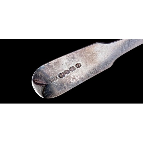 533 - A KINGS PATTERN GEORGIAN LONDON SILVER SPOON  57.4grm
