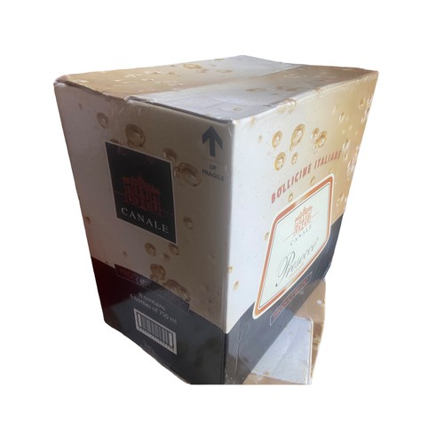 100A - A CASE (6 BOTTLES ) OF CANALE ITALIAN PROSECCO