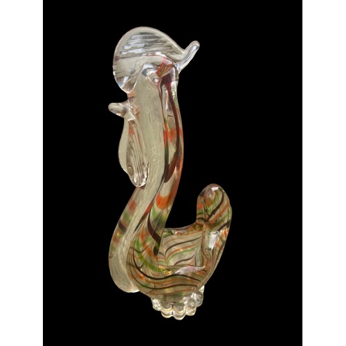 15 - A MURANO GLASS COCKREL 10