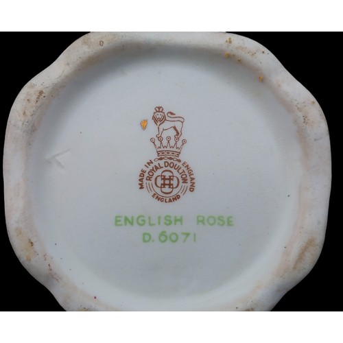 174 - 7 PIECES OF ROYAL DOULTON ENGLISH ROSE