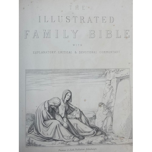 287 - A FAMILY BIBLE ILLSTRUATED