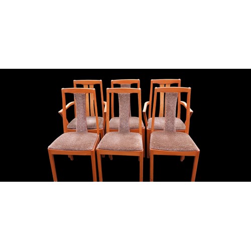 307 - SET OF 6 RETRO CHAIRS BY SCHARIBER