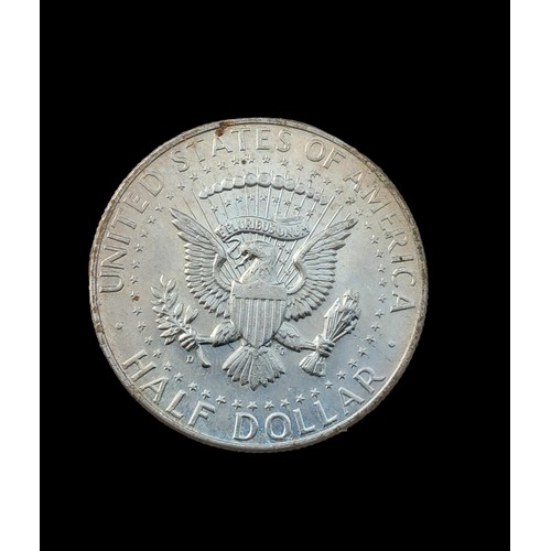 405 - A 1964 SILVER HALF DOLLAR KENNEDY