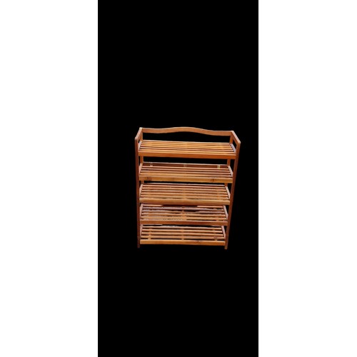 641 - 2 WOODEN SHELVING