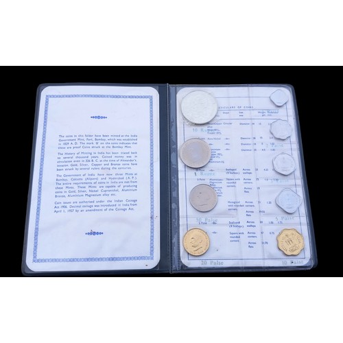 469 - 1969 PROOF SET OF INDIAN COINS