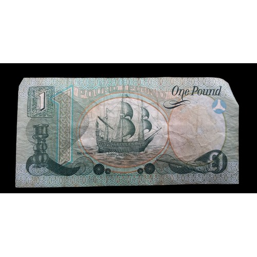 474 - 1ST OF JANUARY IRISH £1 NOTE