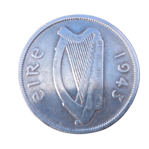 391A - A VERY COLLECTABLE 1943 IRISH 1/2 CROWN