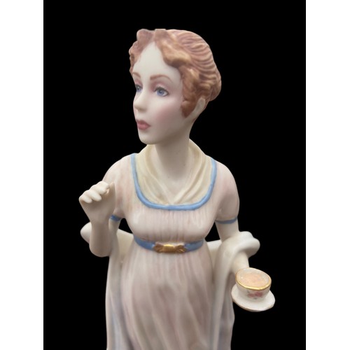 40 - A LIMITED EDITION FIGURENE OF JANE AUSTINS 