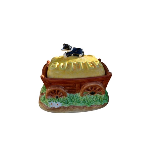 97 - A BORDER FINE ARTS BUTTER DISH