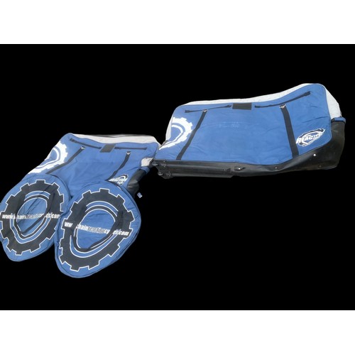 10 - 2 CHAIN REACTION BIKE BAGS & WHEEL BAGS