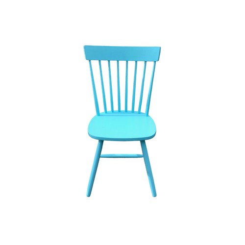 31 - PAINTED SPINDLE BACK CHAIR