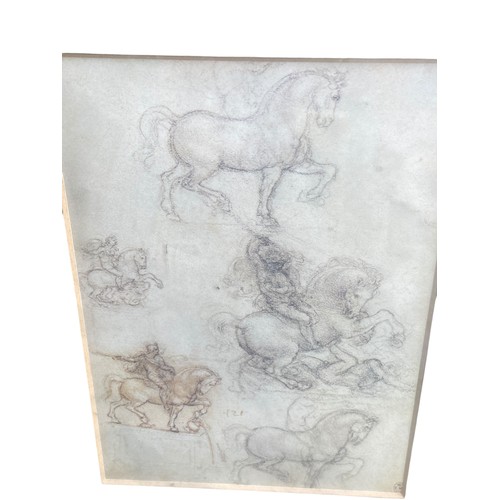 33 - PRINT OF HORSES