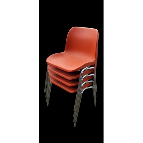 49 - 4 STACKING CHAIRS