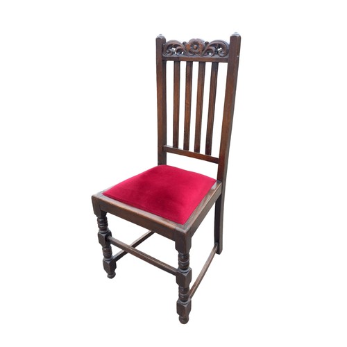 105 - SET OF 4 EDWARDIAN CHAIRS